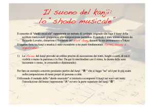 Presentazione musical shodo1